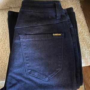 Bebe Dark denim blue jeans